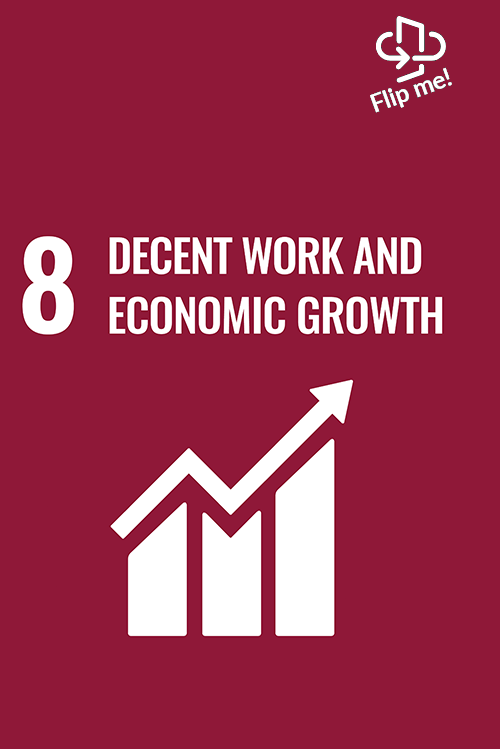 SDG 8: Promote sustained, inclusive, economic growth, with productive, decent employment for all with Lakanto.
